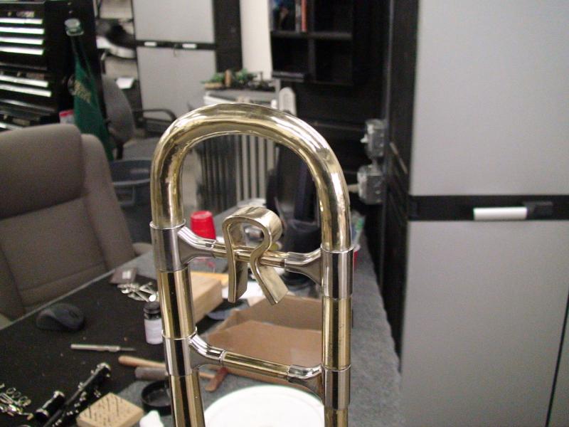 trombone dent after