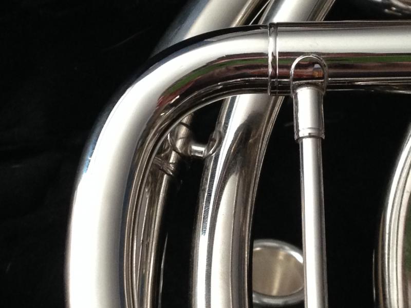 tuning slide close up
